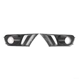 para soporte Faros para niebla para SEAT Ibiza 6L FR 2002-2006 | Material ABS , no deformable, color negro mate, instalación rápida y sencilla