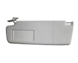 Wrhome Espejo de Visera Frontal para Coche para VW Tiguan 2008 2009 2010 2011 2012 2013 2014 2015 2016,Parasol Coche Parasol Izquierdo/Derecho con Espejo De Maquillaje,A-Grey Left