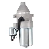YYALYYON Motor de arranque eléctrico para motores 190F 192F, materiales de aluminio de hierro y cobre de primera calidad, larga vida útil, diseño compacto y liviano, engranaje de