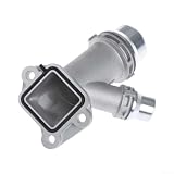 Brida de tubo de refrigerante para aluminio para BMW 335d E90 E92 F30 | Reemplazo directo para piezas rotas, compatible con motor M57, evita fugas, para construcción de aluminio, fácil instalación