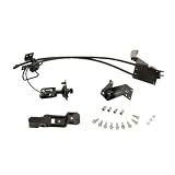 Risveglio Kit de soporte de rueda de repuesto, OEM 71807355 Metal ABS negro pieza de repuesto, para Fiat Ducato Boxer Relé para Jumper 2006+