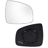 Mingke Cristal Espejo Retrovisor Derecho para Renault Dacia Duster 2014-2017 Logan Sandero 2008-2013 Symbol 2013 Retrovisor Exterior Calefactable Ajustable