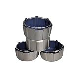 4 Uds cubierta central de cubo de coche 40342-VC310, Compatible con Nissan Safari Patrol Y61 muchos tapacubos Suv cubierta antipolvo de llanta de coche