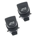 2x Botones Pulsadores Manivelas y Elevalunas para Ventanas de Coches Elevalunas compatible con ALFA ROMEO 147 GT