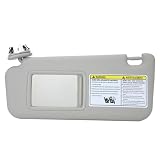 Astibym Visera Parasol Izquierda Lado del Conductor Gris ABS 2006-2009, | Material ABS, Ubicación del Conductor Izquierdo, Reemplazo Gris, Montaje 2006-2009, Probado por OE, Parasol para Ventana de