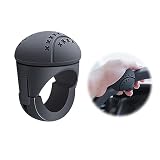 Pomo Volante Perilla Mango Giratorio - para Coches, Camiones, Montacargas, Cortacésped, Tractor, Barco, Carrito de Golf, Regalo para Amigos, Amantes, Papá, Mamá Giratoria
