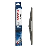 Bosch Limpiaparabrisas Trasero H 304, 300 mm | Rendimiento Óptimo de Limpieza - Escobilla Individual de Recambio para Luneta Trasera