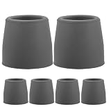 6 Piezas Puntas de Goma Antideslizantes 28mm para Andadores 1
