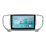 Ossuret Autoradio para KIA Sportage 4 KX5 (2016-2018), 9 Zoll Android 14 Pantalla Táctil 2+32GB Navegación GPS con Carplay Android Auto WiFi Bluetooth Control del Volante DSP (Modelo B)