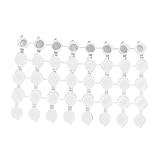 Caja de Pigmentos Vacía PE 3ml, 20 Piezas para Óleo
