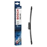Bosch Limpiaparabrisas Trasero A282H con Rendimiento Óptimo de Limpieza - Escobilla Individual de Recambio para Luneta Trasera, 28 cm