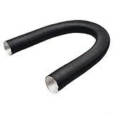 Manguera de admisión de aire para coche, manguera de admisión de filtro de aire, tubo de expansión de entrada de aire y aire caliente, accesorios auxiliares para conductos de calefacción (80 cm)