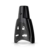 Carcasa Llave para Saab 93 95 9-3 9-5 9.3 9.5 - 4 Botones - Mando a Distancia