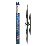 Bosch Twin 654 Limpiaparabrisas Frontal, 650 mm / 340 mm | Set de Escobillas de Recambio para una mayor seguridad en la conducción - con Adaptador Quick-Clip Premontado