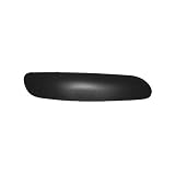 Moldura de parachoques delantero izquierdo negro compatible con Citroen C3 fase 1 2002-2005