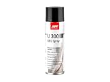 App U300 UBS Spray protector de bajos del coche | 500 ml | Negro | Pintura antigravilla coche en spray | Protección de bajos antigravilla, anticorrosión y antiruido | Spray antigravilla negro