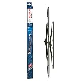 Bosch Twin 653 Limpiaparabrisas Frontal, 65cm/40cm | Set de Escobillas de Recambio una mayor seguridad en la conducción, con Adaptador Quick-Clip Premontado