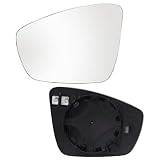 Mingke Cristal Espejo Retrovisor Izquierdo para VW Polo 6R 6C 2009-2017 UP desde 2016 Retrovisor Exterior Calefactable Ajustable