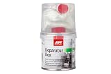 APP Reparatur Box - Kit reparación fibra de vidrio con resina poliester | Kit fibra de vidrio y resina pour réparations carrosserie auto, motos, camping-car, nautiques | 250 g