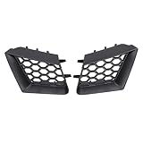 2 uds. Parachoques delantero, protector de parrilla superior, embellecedor izquierdo y derecho, reemplazo negro brillante para Seat Ibiza Cordoba 6L 200