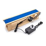 Toplionace Mini Cinta Transportadora de Escritorio AC 100-240V Modelo de Elevador de 5x70cm Dispositivo de Experimentos Científicos para Enseñanza de Fricción 0-6000rpm