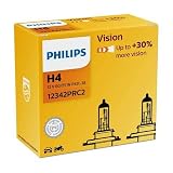 Philips H4 Vision bombilla para faros delanteros de coches 12342PRB1