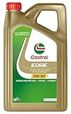Castrol EDGE 5W-30 LL Aceite de Motor Avanzado Sintético, 5L