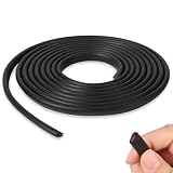 Adiwo 3 M Moldura de Borde de Goma, Protector Flexible Autoadhesivo | Universal, Fácil Instalación, Canal en U Protectores de Borde para Puertas de Coche para Automóviles, Auto, Camiones, SUV