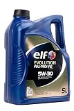 Elf 194910 Evolution Full-Tech FE 5W30 Lubricante, 5 Litros
