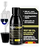 eluxion TESTCHEM Comprobador de juntas de culata de cilindro, 100 ml, prueba de emisiones de CO2 para agua de refrigeración y sistema de refrigeración, kit de prueba para comprobar juntas de culata