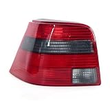 Piloto Trasero Compatible Con VW Para Golf 4 MK4 1998 1999 2000 2001 2002 2003 2004 2005 Carcasa De Lámpara De Luz Trasera De Coche Estilo Coche Sin Bombillas(C Left)