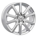 Autec SKANDIC llanta 6.5x16 ET37 4x100 SIL compatible con Hyundai i20 i10 Accent
