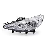 Depo 2751283 Faro, Eléctrico, Cromado, H7, H1 Izquierdo