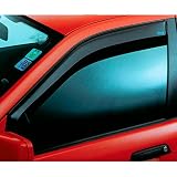 ClimAir Car Comfort Deflectores de Aire Compatible con Citroën Berlingo (K9) / Peugeot Partner (K9) / Peugeot Rifter/Opel Combo E 2018-