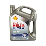 Shell Aceite de motor 5W40 Helix Ultra Diesel Motor Oil 4L