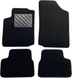 Alfombrillas a Medida para Citroën C3 I 2002-2009, Antideslizantes, talonera de Goma Reforzada, Botones de Anclaje.