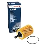 Bosch P9192 Filtro de Aceite para Coche Filtro de Repuesto | Separa Hollín y Partículas Metálicas del Aceite del Motor, con una Fiable Lubricación del Motor