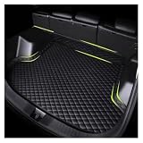 Protector Maletero para Fiat 500X Sport 2022-2024 | Alfombra Maletero Funda Cuero Impermeable, Cubre Antideslizante, Coche Accesorios A Medida, Antiarañazos Resistente
