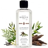 MAISON BERGER Recambio Lampe Berger Sous l'Oliveraie, 500 ml | Recambio Sous l'Oliveraie 500 ml para lámpara catalítica Lampe Berger, unas 80 h, ayuda a neutralizar los olores