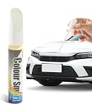Flaconi Rotulador Arañazos Coche,Reparación Diy De Rayaduras De Bordillo Con Pintura a Juego,Bolígrafo Quita Arañazos Coches,Geeignet für die meisten Autos,Lastwagen und Vielen Anderen(Blanco)