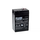 Fiamm - Batería de repuesto para Peg Perego Feber Injusa Smoby Diamec 6 V 4 5Ah1, Lead-Acid, 6 V