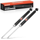 Frankberg 2 amortiguadores traseros de 604 mm a presión de gas 1763200531 | Compatible con: CLA Coupé C117, Clase B W242 W246, Clase A W176, CLA Shooting Brake X117