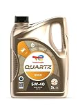 Total Aceite Lubricante de Motor Total Quartz 9000 5W-40 5 Litros