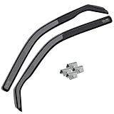 MOTOS Deflectores de Viento para Mercedes-Benz V Clase I W638 1996-2003 Duraderos y Robustos, Deflector de Lluvia, Reducción de Ruido y Turbulencias del Aire, Fácil Instalación, Protección Estética y