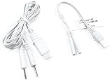 TensCare iTouch Sure and Elise - Juego de cables de repuesto con conector de plástico (apto para alivio del IVA en el Reino Unido)