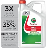 Castrol GTX 10W-40 A3/B4 Aceite de motor semisintético, 5L