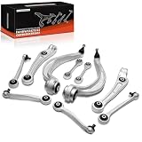 Frankberg 4 brazos de control + 4 brazos de control + 2 bieletas | Al frente, izquierda, bien, 8K0407509A, bien; Compatible con: A4 Avant 8K5, A4 Allroad 8KH, A5 Sportback 8TA, A5 8T3