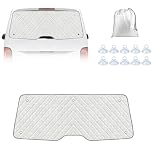 Agrdeed Persianas Térmicas de Acabado para VW T5 T6 | Protector solar para la luneta trasera, Alfombrilla térmica interior, Parabrisas protector contra el calor de 5 capas