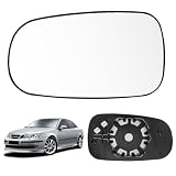 Espejo Retrovisor Reemplazo para Saab 93/95 2003-2010, Espejo Retrovisor Exterior con Calefacción Cristal Vidrio Esférico Izquierdo o Derecho (Izquierdo)