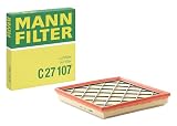 MANN-FILTER, C 27 107 Filtro de aire | Para Turismos, Aire limpio, Material filtrante resistente, Ajuste perfecto, Calidad original OE